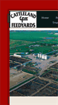 Mobile Screenshot of cattlelandfeedyards.com